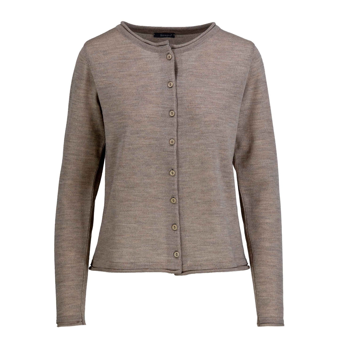Rundhals Cardigan