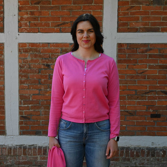Rundhals Cardigan